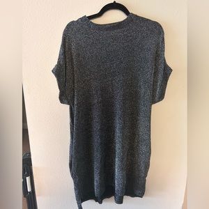 Sparkle Knit Glitter Dress with pockets size Medium